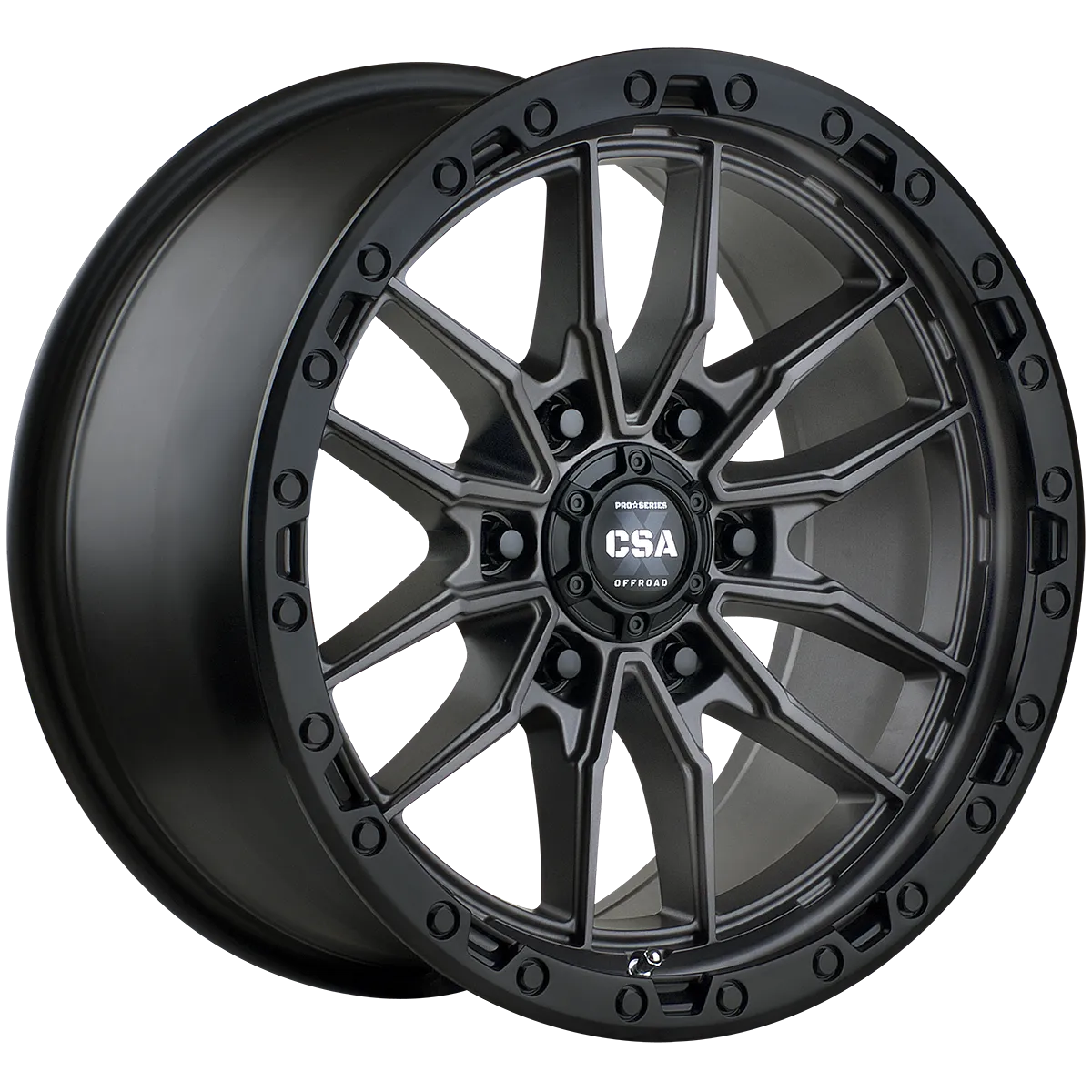Razorback satin graphite more angle