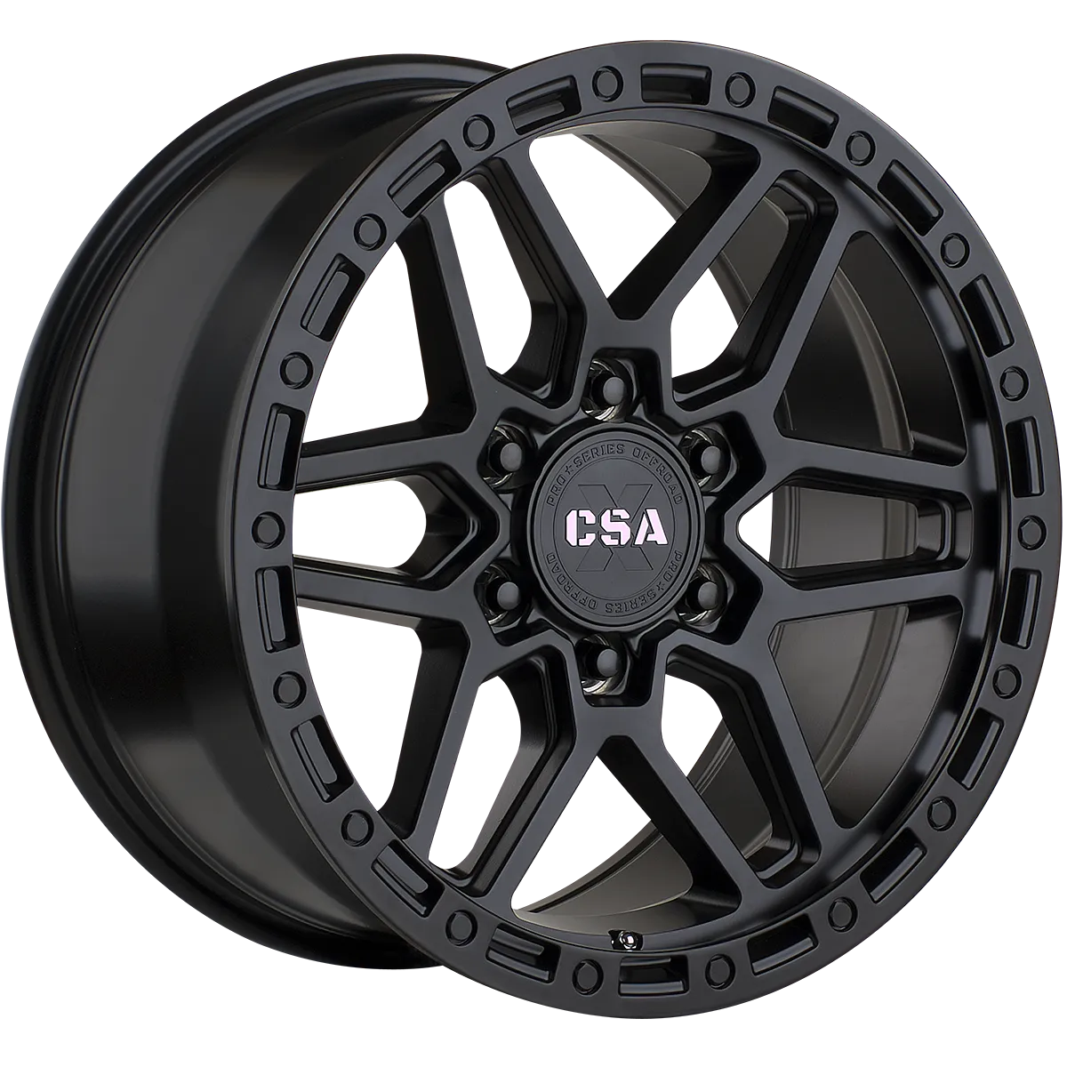 Traction satin black more angle